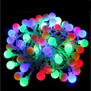 10M LED Ball String Light Ball Chain Fairy Garland Lights Bulb Light Waterproof For Outdoor Wedding Christmas Home Decor