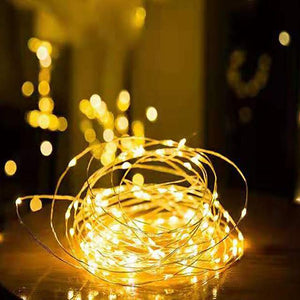 3M Photo Clip LED String Lights Fairy Lights Outdoor Battery Operated Garland Christmas Decoration Party Wedding Xmas