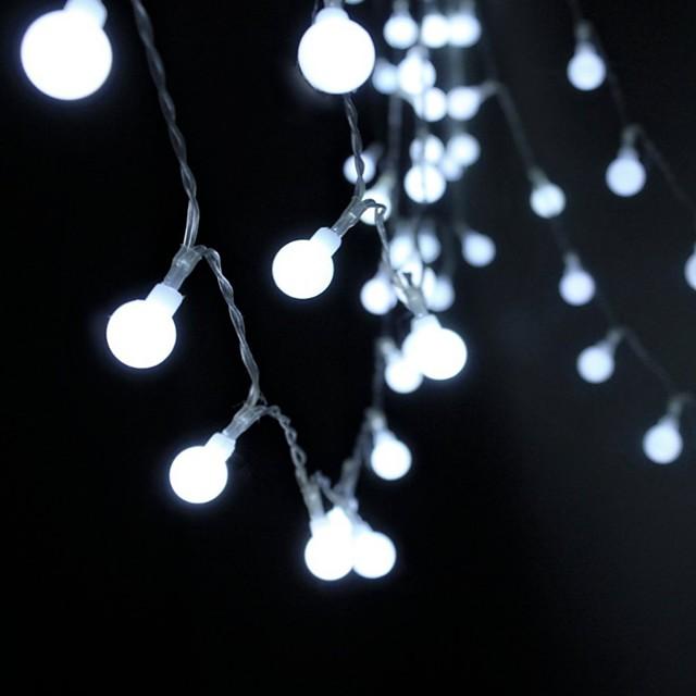 10M LED Ball String Light Ball Chain Fairy Garland Lights Bulb Light Waterproof For Outdoor Wedding Christmas Home Decor